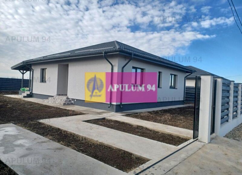 Sabareni, casa noua, 3 camere, 2 bai, terasa, CT, pivnita